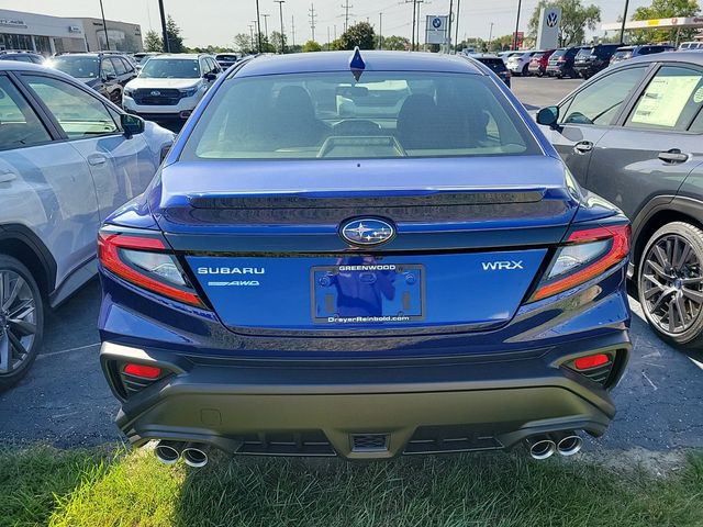 Blue 2024 SUBARU WRX for sale in Greenwood, IN Photo 6