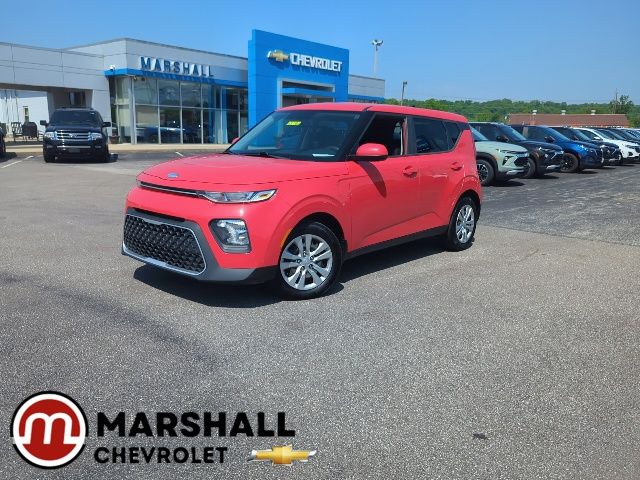 Inferno Red 2020 Kia Soul LX FWD SUV / Crossover Front-Wheel Drive Continuously Variable Transmission