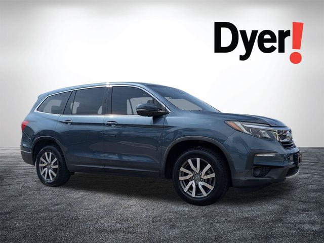 Black (Obsidian Blue Pearl) 2021 Honda Pilot SUV / Crossover All-Wheel Drive 9-Speed Automatic