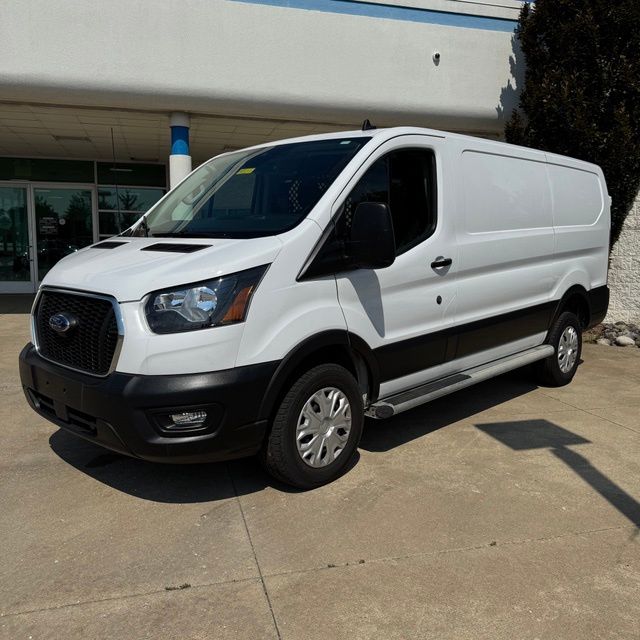 Oxford White 2025 Ford Transit Cargo Van Rear-Wheel Drive 