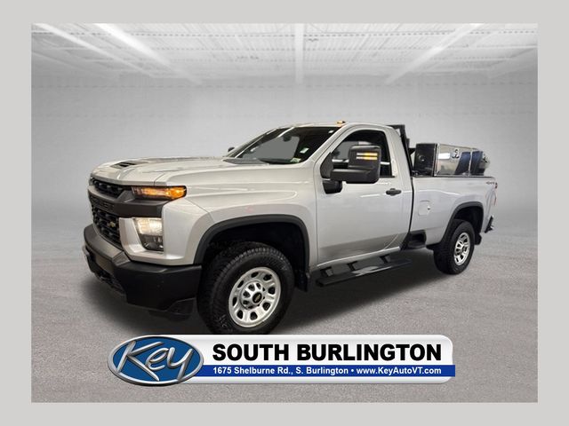 Silver Ice Metallic 2020 Chevrolet Silverado 3500HD Pickup Truck  6-Speed Automatic