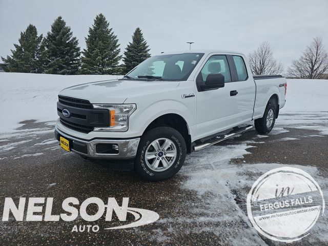 Oxford White 2018 Ford F-150 XL SuperCab 4WD Pickup Truck Four-Wheel Drive 6-Speed Automatic
