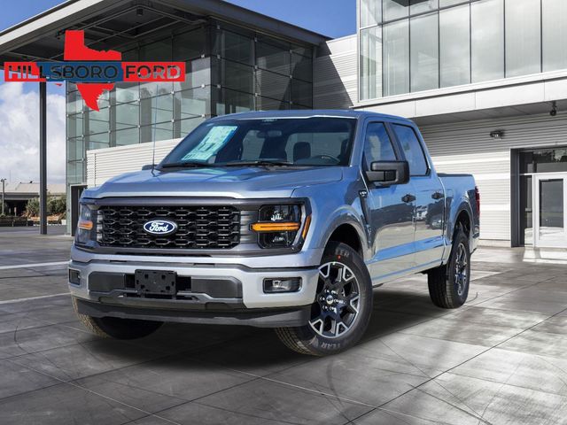 2024 Iconic Silver Metallic Ford F-150 STX RWD Truck