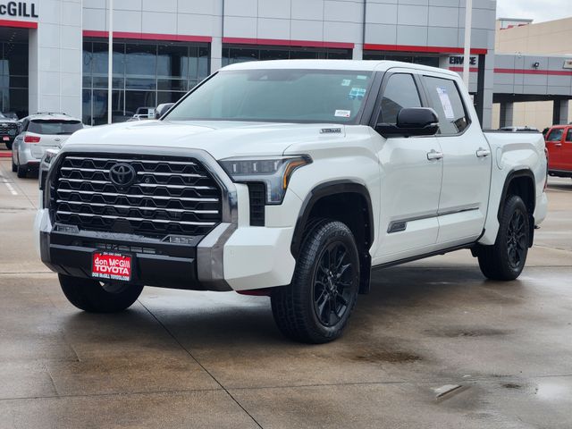 2024 Toyota Tundra Hybrid Limited Beige at Gullo Toyota