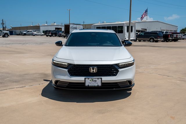 2023 Honda Accord Hybrid Sport-L White at DeMontrond Gulf Freeway