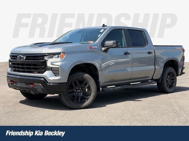 Sterling Gray Metallic 2024 Chevrolet Silverado 1500 Pickup Truck Four-Wheel Drive 8-Speed Automatic