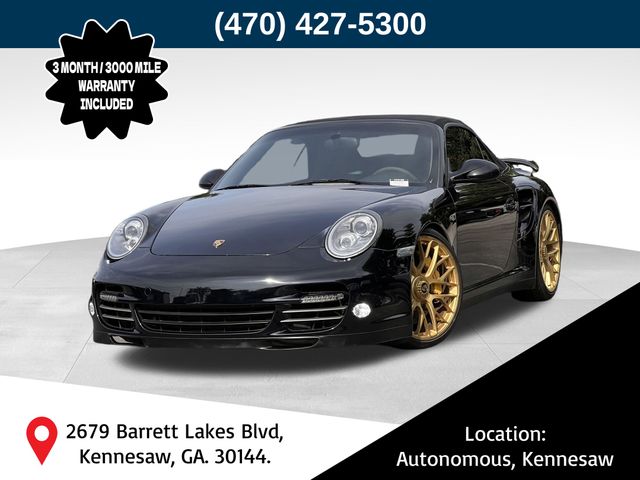 Black 2011 Porsche 911 Convertible All-Wheel Drive 7-Speed Automatic