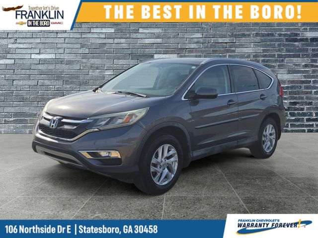 Gray 2016 Honda CR-V EX-L FWD SUV / Crossover Front-Wheel Drive Continuously Variable Transmission