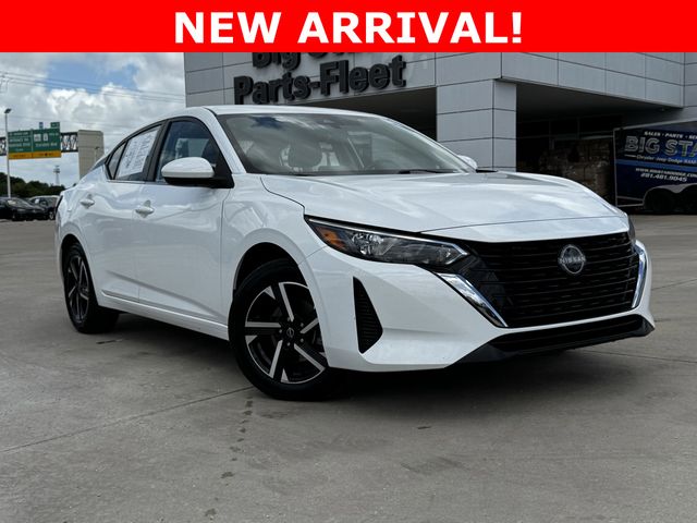 2024 Nissan Sentra SV White at Texan Dodge Chrysler Jeep Ram