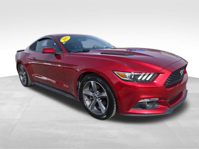 Ruby Red Metallic Tinted Clearcoat 2015 Ford Mustang V6 Coupe RWD Coupe Rear-Wheel Drive 6-Speed Manual