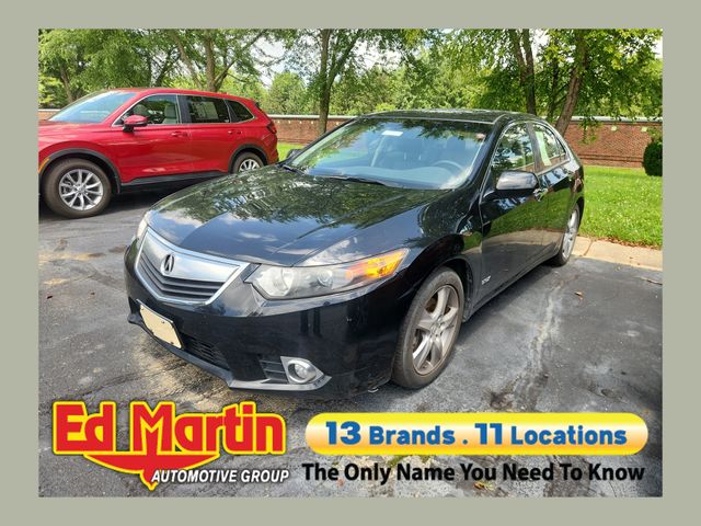 Black 2012 Acura TSX Sedan Front-Wheel Drive 5-Speed Automatic
