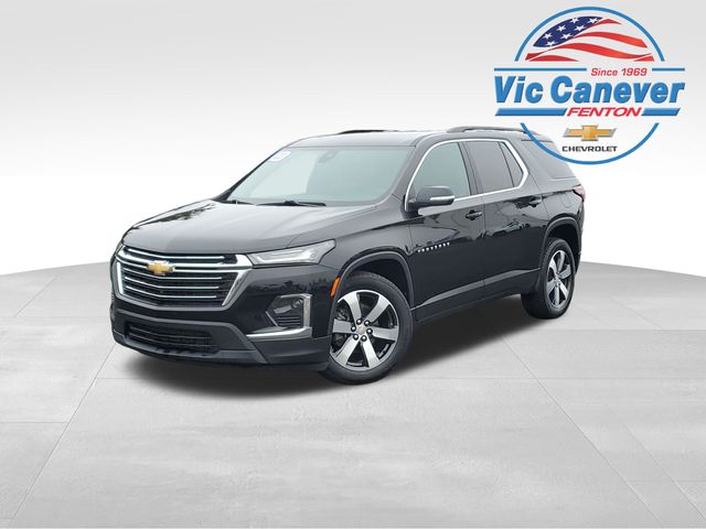 Mosaic Black Metallic 2023 Chevrolet Traverse LT Leather AWD SUV / Crossover Four-Wheel Drive 9-Speed Automatic