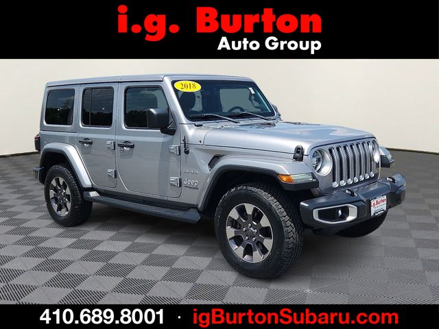 Billet Silver Metallic 2018 Jeep Wrangler SUV / Crossover Four-Wheel Drive 8-Speed Automatic