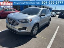 Iconic Silver Metallic 2021 Ford Edge SEL FWD SUV / Crossover Front-Wheel Drive 8-Speed Automatic