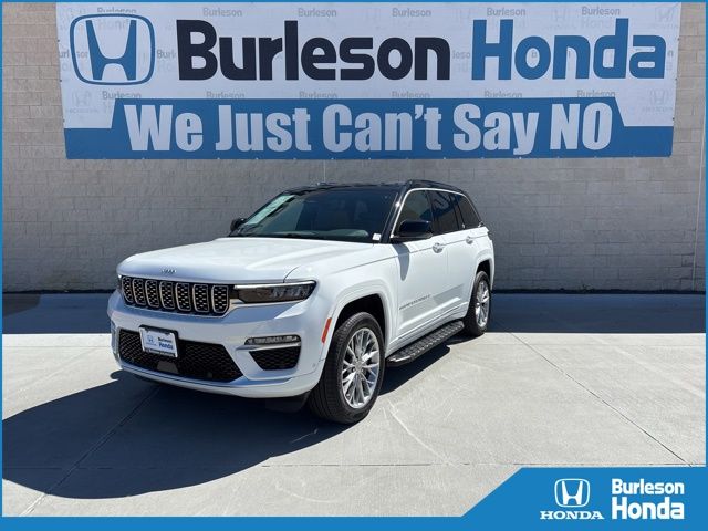 Bright White Clearcoat 2025 Jeep Grand Cherokee Summit 4WD SUV / Crossover Four-Wheel Drive 8-Speed Automatic