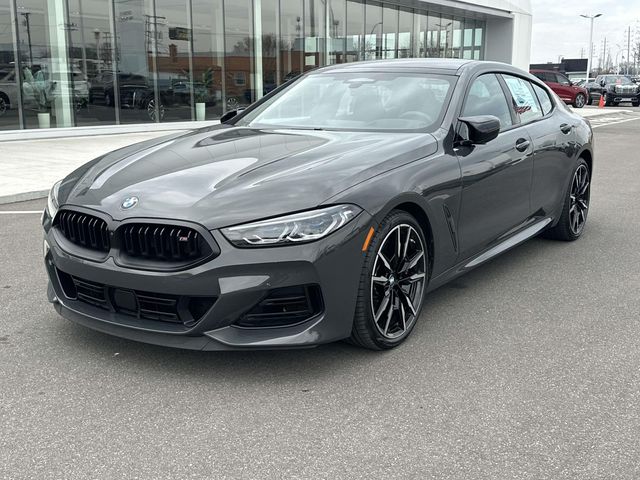 Dravit Gray Metallic 2024 BMW 8 Series M850i xDrive Gran Coupe AWD Coupe All-Wheel Drive 8-Speed Automatic