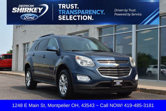 Patriot Blue Metallic 2017 Chevrolet Equinox SUV / Crossover Front-Wheel Drive 6-Speed Automatic Overdrive