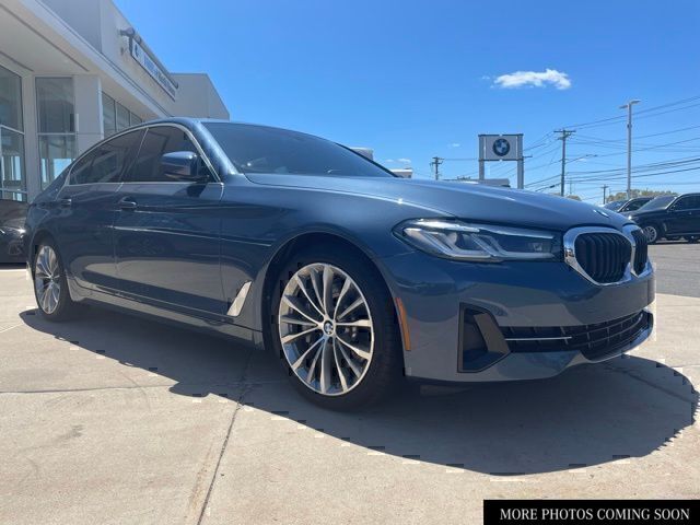 Arctic Race Blue Metallic 2023 BMW 5 Series 530i xDrive AWD Sedan All-Wheel Drive 8-Speed Automatic