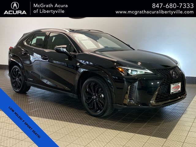 Black (Caviar) 2022 Lexus UX Hybrid 250h F Sport AWD SUV / Crossover All-Wheel Drive Continuously Variable Transmission