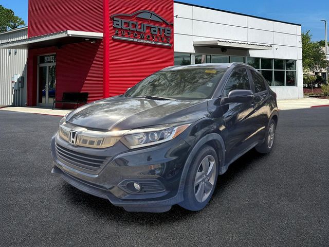 Black 2019 Honda HR-V SUV / Crossover Front-Wheel Drive Continuously Variable Transmission
