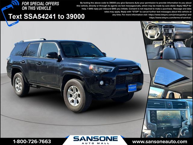 Black 2020 Toyota 4Runner SR5 4WD SUV / Crossover Four-Wheel Drive 5-Speed Automatic Overdrive