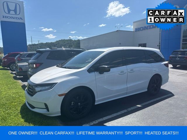 White 2024 Honda Odyssey Minivan Front-Wheel Drive Automatic