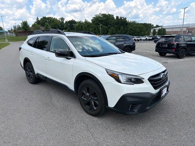 2021 Subaru Outback Onyx Edition XT White at Subaru and VW of Moon Township