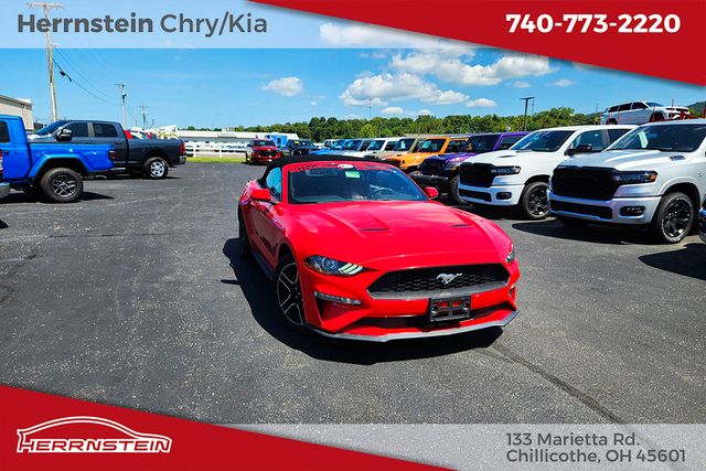 Race Red 2020 Ford Mustang Convertible Rear-Wheel Drive