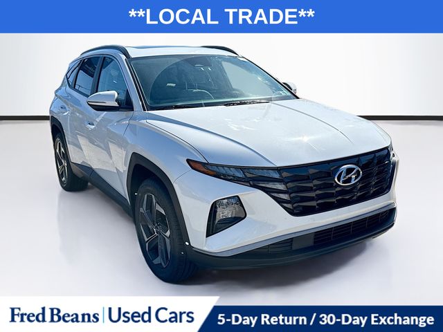 Serenity White Pearl 2023 Hyundai Tucson SUV / Crossover All-Wheel Drive 8-Speed Automatic