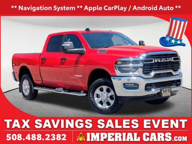 Flame Red Clearcoat 2026 RAM 2500 Pickup Truck Four-Wheel Drive 8-Speed Automatic