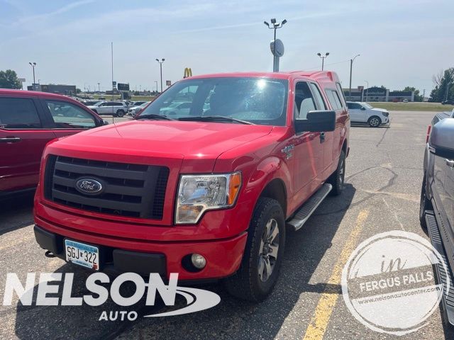 Race Red 2012 Ford F-150 Pickup Truck Four-Wheel Drive 6-Speed Automatic