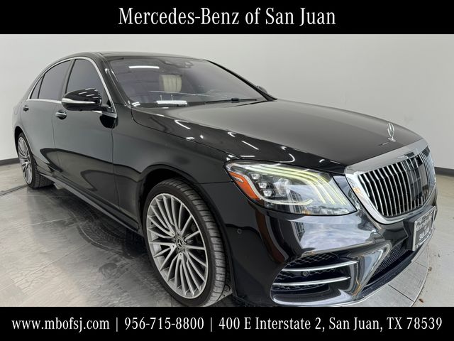 Obsidian Black Metallic 2020 Mercedes-Benz S-Class S 560 Sedan RWD Sedan Rear-Wheel Drive 9-Speed Automatic