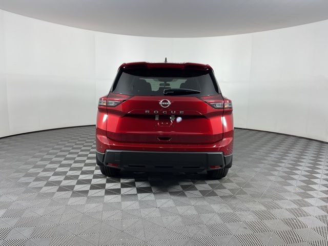 2025 Scarlet Ember Tintcoat Nissan Rogue S FWD SUV