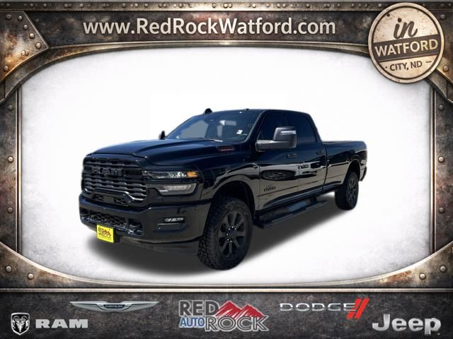 Diamond Black Crystal Pearlcoat 2025 RAM 3500 Pickup Truck Four-Wheel Drive 8-Speed Automatic