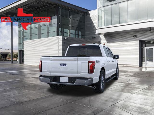 2025 White Ford F-150 Lariat 4X4 Truck