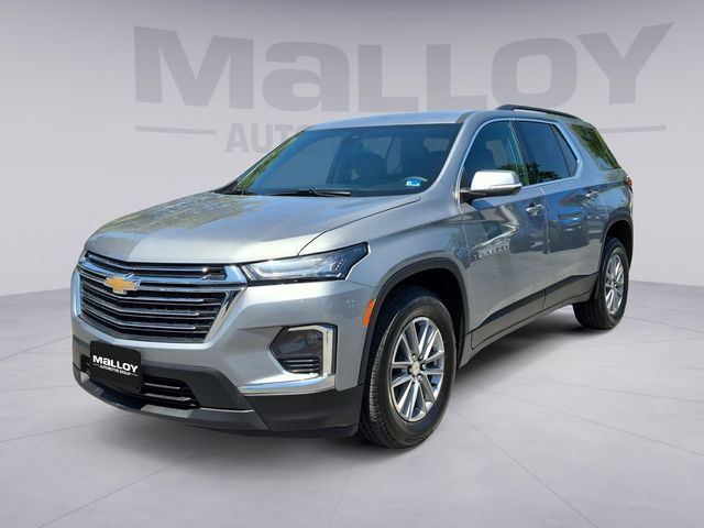 Sterling Gray Metallic 2023 Chevrolet Traverse LT Cloth AWD SUV / Crossover Four-Wheel Drive 9-Speed Automatic