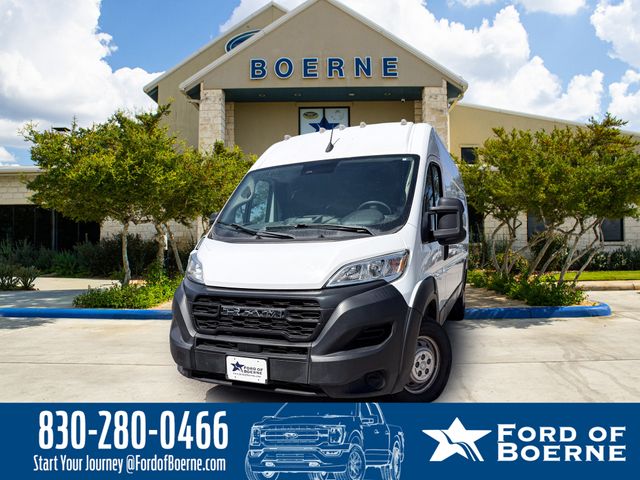 Bright White Clearcoat 2023 RAM ProMaster 2500 159 High Roof Cargo Van FWD Van Front-Wheel Drive 9-Speed Automatic