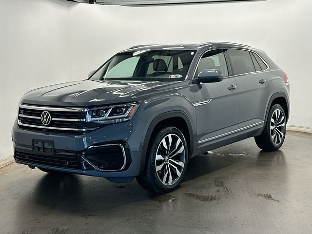 2023 Volkswagen Atlas Cross Sport 3.6L V6 SEL Premium R-Line Gray at Sutliff Volkswagen