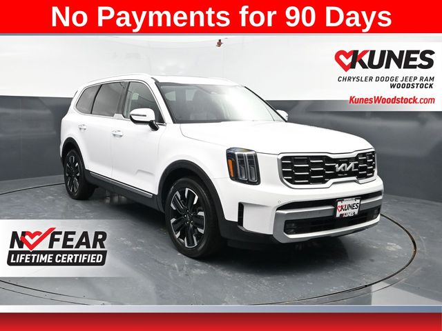 Glacial White Pearl 2024 Kia Telluride SX-Prestige AWD SUV / Crossover All-Wheel Drive 8-Speed Automatic