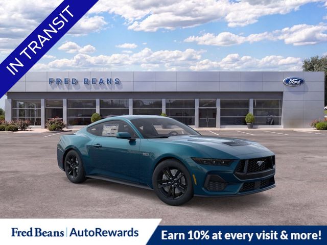 Adriatic Blue 2026 Ford Mustang Coupe Rear-Wheel Drive Automatic