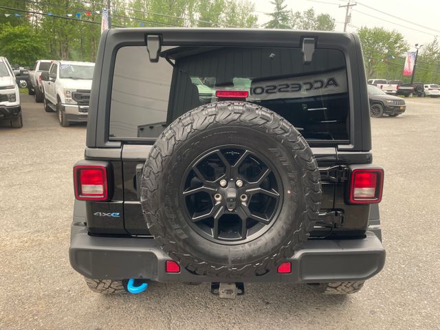 2024 Jeep Wrangler Willys 4xe - Black Clearcoat exterior view 5