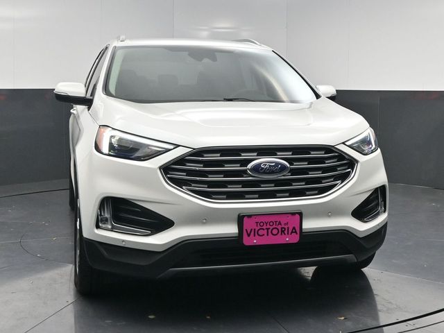2022 Ford Edge Titanium White at DeMontrond Auto Country
