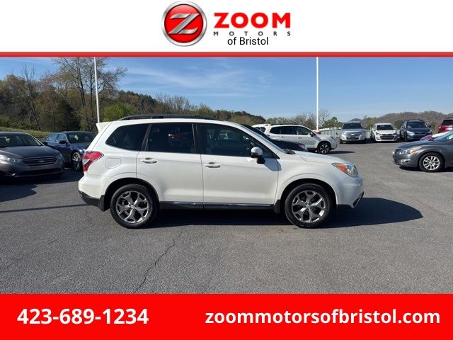 Satin White Pearl 2015 Subaru Forester 2.5i Touring SUV / Crossover All-Wheel Drive Continuously Variable Transmission
