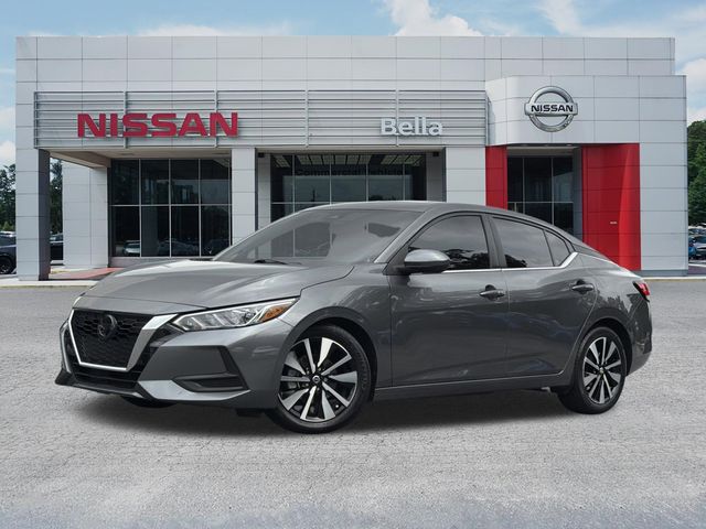 Gray (Gun Metallic) 2023 Nissan Sentra SV FWD Sedan Front-Wheel Drive Continuously Variable Transmission