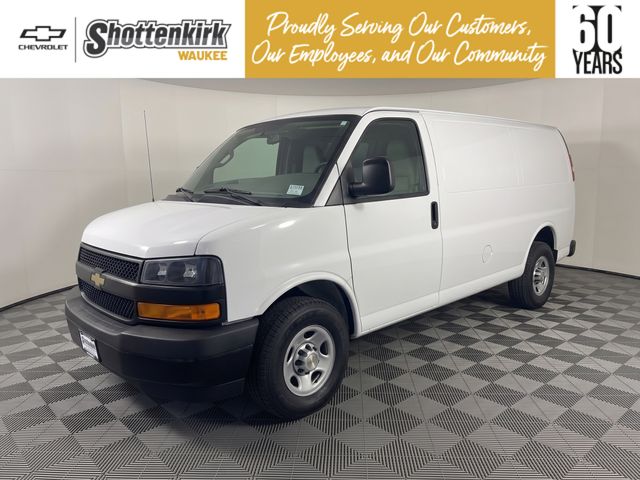 Summit White 2026 Chevrolet Express Cargo Van Rear-Wheel Drive 8-Speed Automatic Overdrive