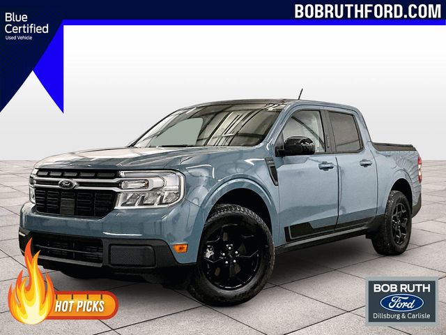 2022 Ford Maverick Lariat Blue at Bob Ruth Ford