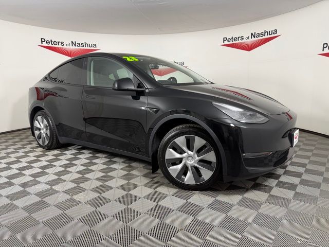 Solid Black 2023 Tesla Model Y Long Range AWD SUV / Crossover All-Wheel Drive 1-Speed Automatic