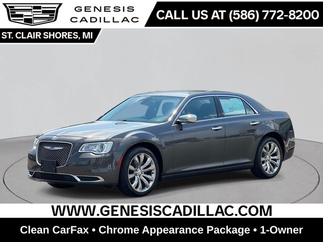 Gray (Granite Crystal Metallic Clearcoat) 2020 Chrysler 300 Sedan Rear-Wheel Drive 8-Speed Automatic