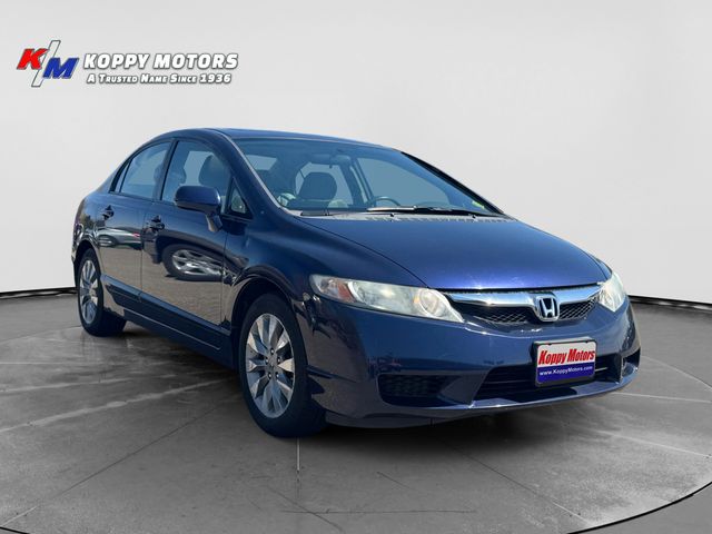 2010 Honda Civic EX - Blue exterior view 7
