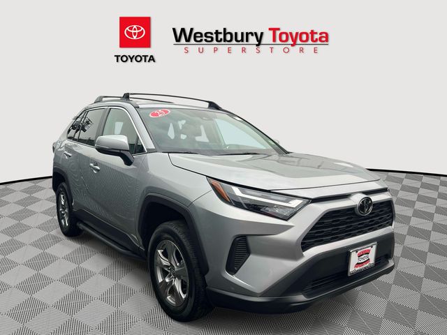 Silver Sky Metallic 2025 Toyota RAV4 SUV / Crossover All-Wheel Drive 8-Speed Automatic